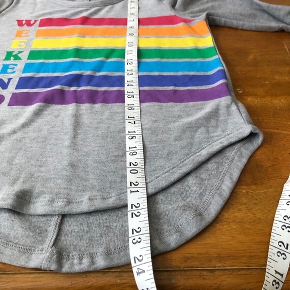 Chaser Weekend sweatshirt, rainbow, size ex small - Picture 4 of 7